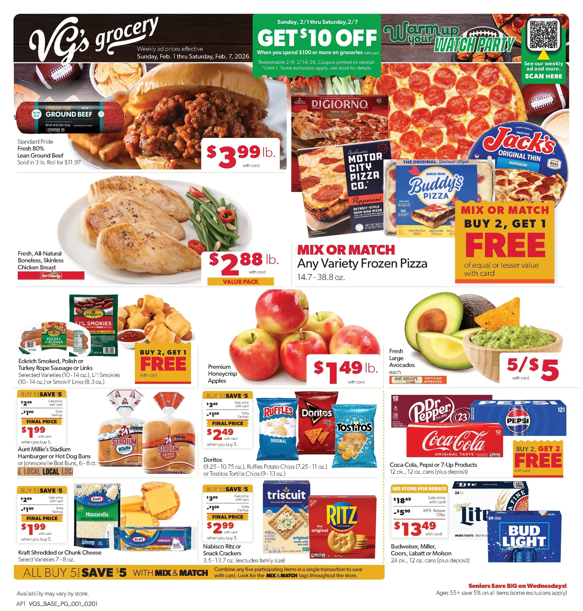 Weekly ad VG's  Sales from February 1 to February 7 2026 - Page 1