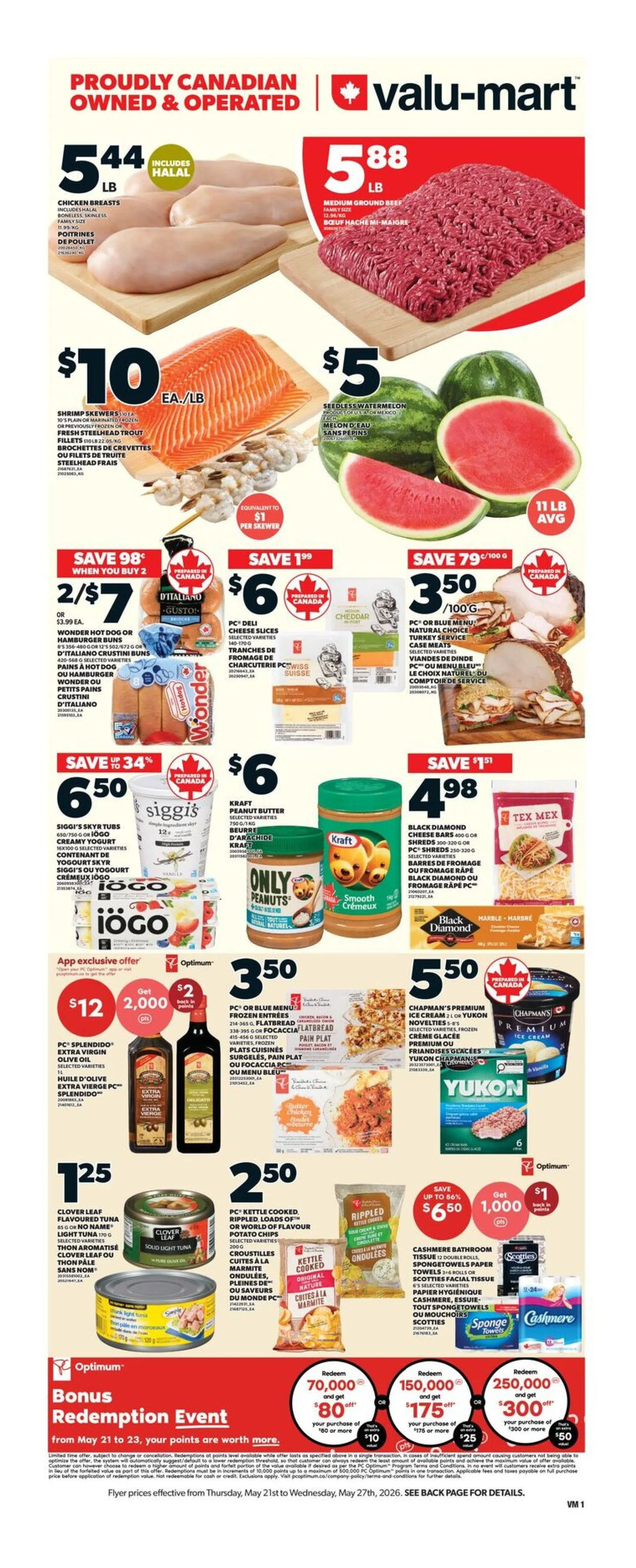 Valu Mart from May 21 to May 27 2026 - flyer page 1