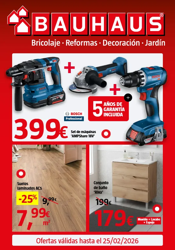 Catálogo de Bauhaus Ofertas 29 de enero al 25 de febrero 2026 - Página