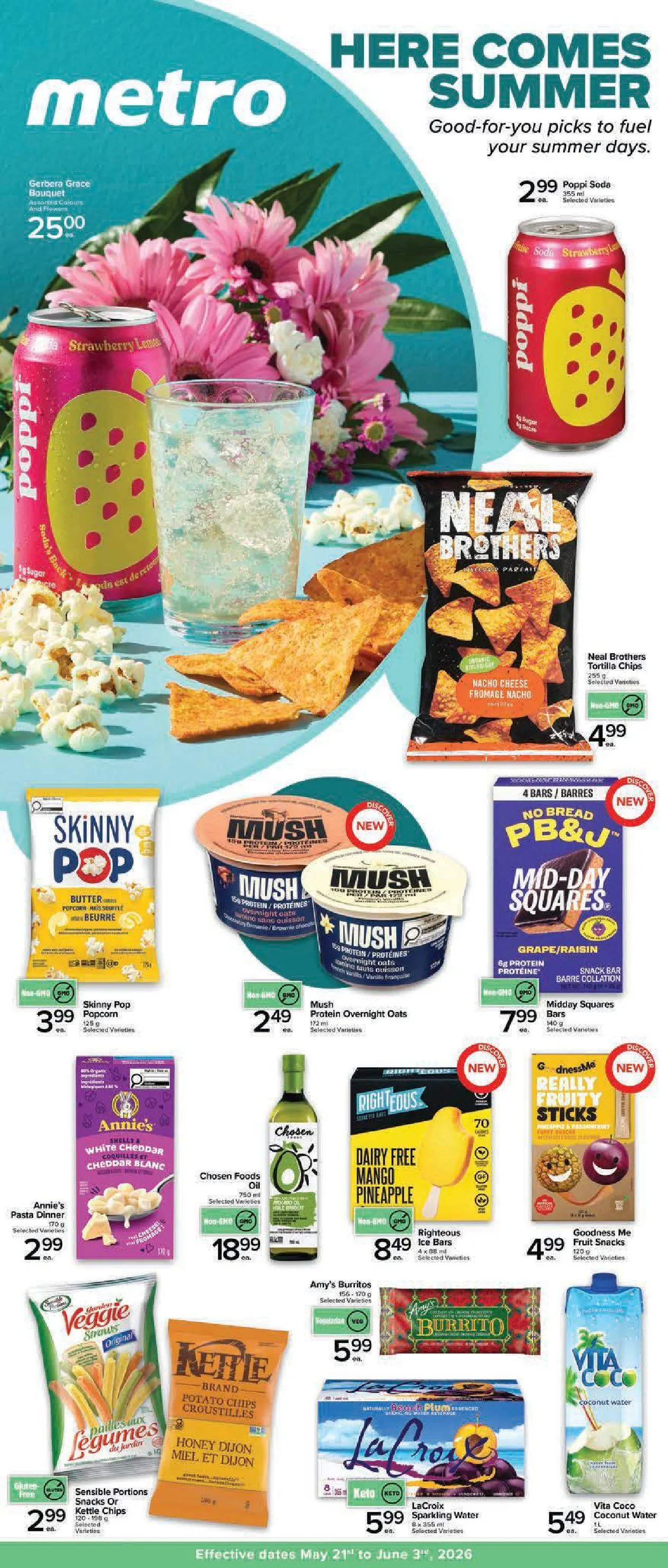 Metro Sales from May 21 to May 27 2026 - flyer page 1
