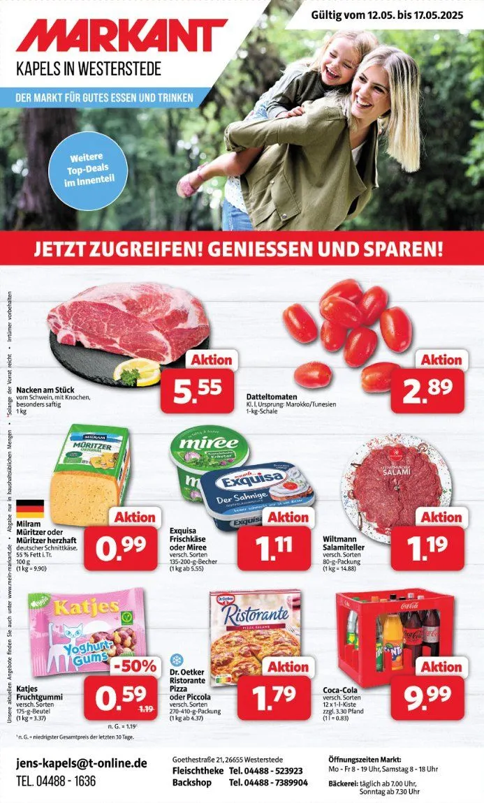 Markant Prospekte von 12. Mai bis 17. Mai 2025 - Prospekt seite 1