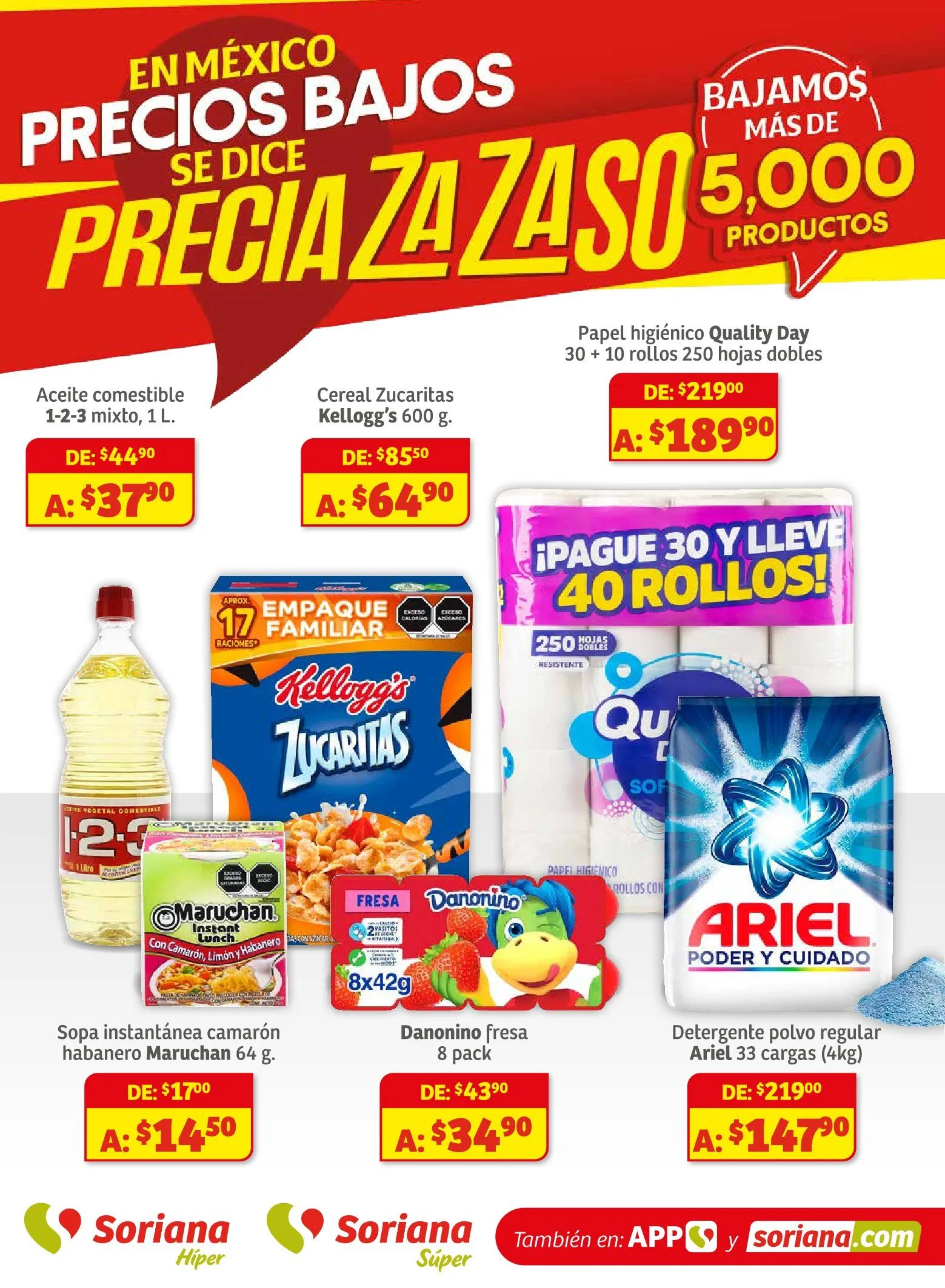 Catálogo de Soriana Ofertas  1 de agosto al 13 de agosto 2025 - Pagina 1