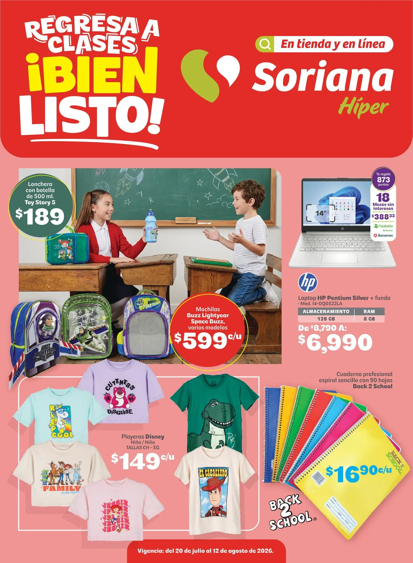 Catálogo de Soriana Ofertas 20 de julio al 12 de agosto 2026 - Pagina 1