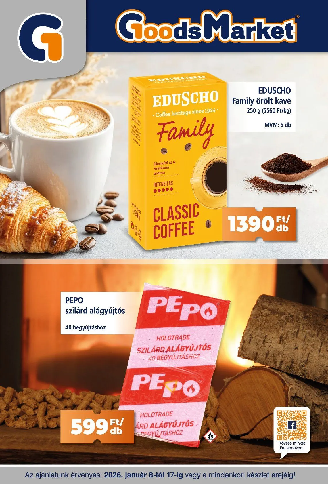 Katalógus Goods Market legfrissebb ajánlatai január 8.-tól január 17.-ig 2026. - Oldal 1