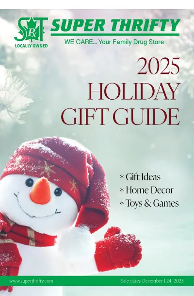 Super Thrifty Sales from December 1 to December 24 2025 - flyer page 1