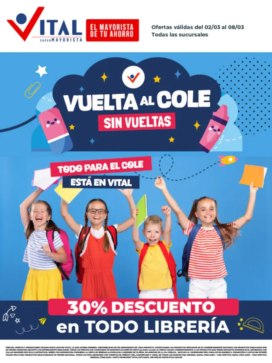 Ofertas de Ofertas Vital 2 de marzo al 8 de marzo 2026 - Página 1 del catálogo