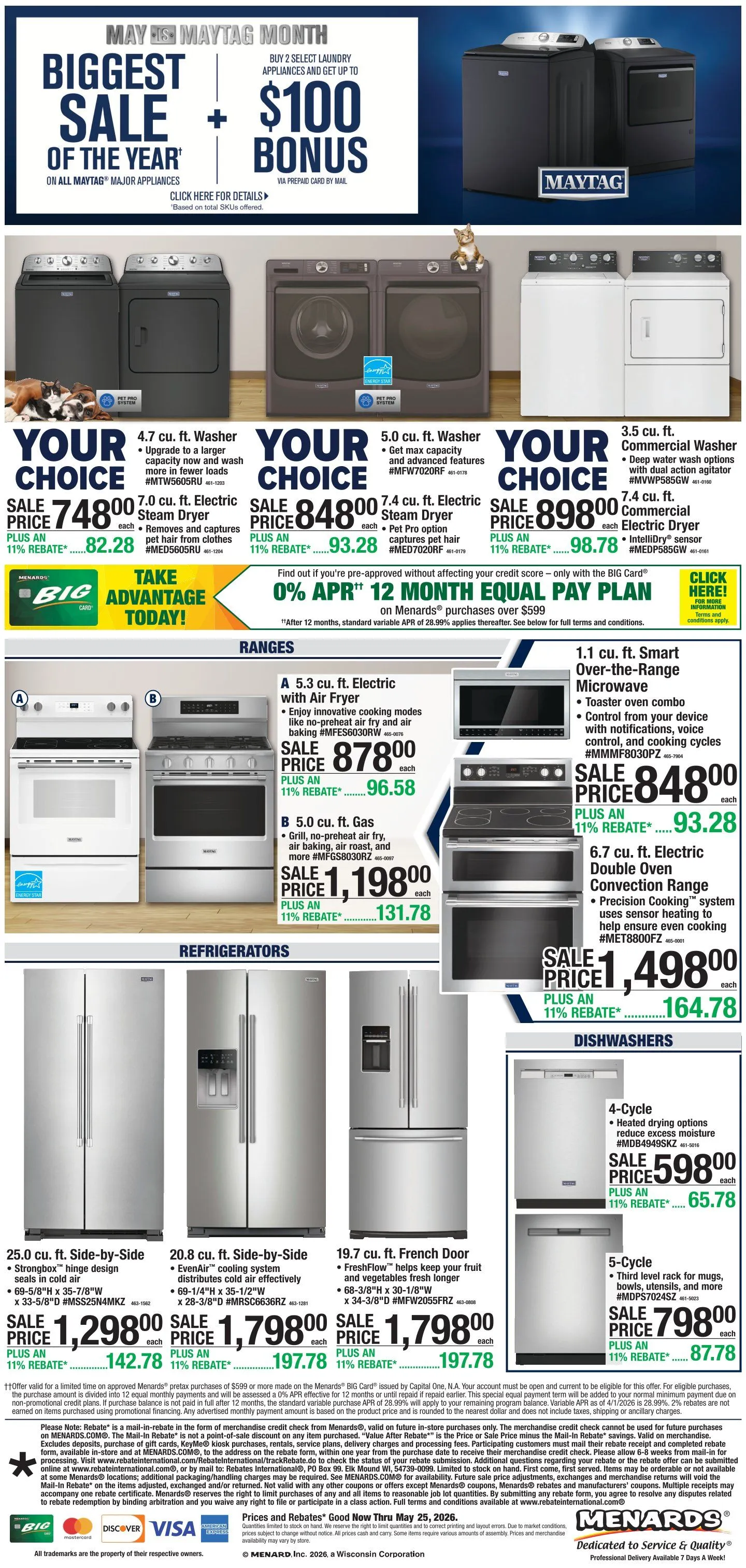 Weekly ad Menards Sales from May 13 to May 25 2026 - Page 