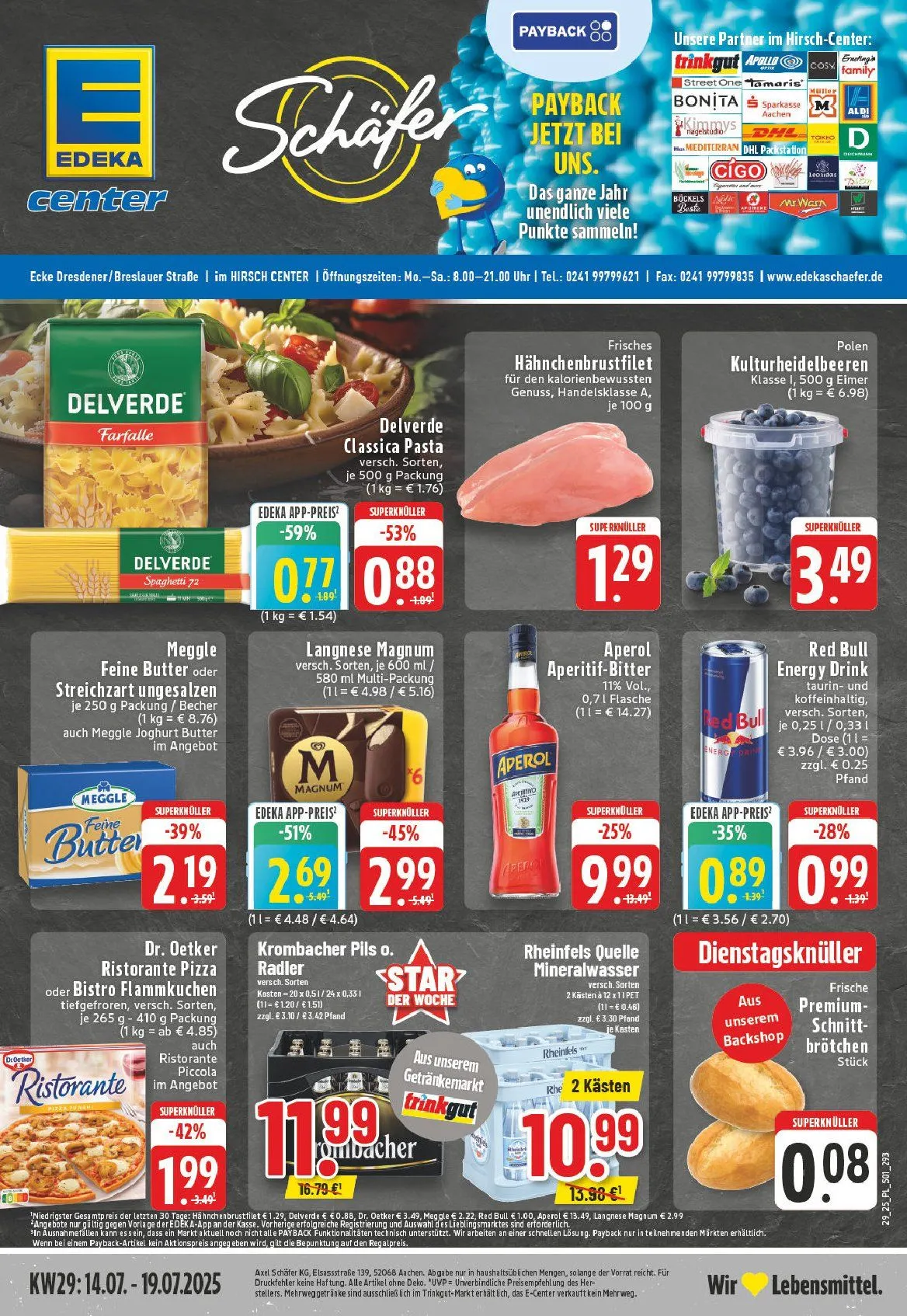Edeka Prospekte - Aktuelle Angebote von 13. Juli bis 18. Juli 2025 - Prospekt seite 