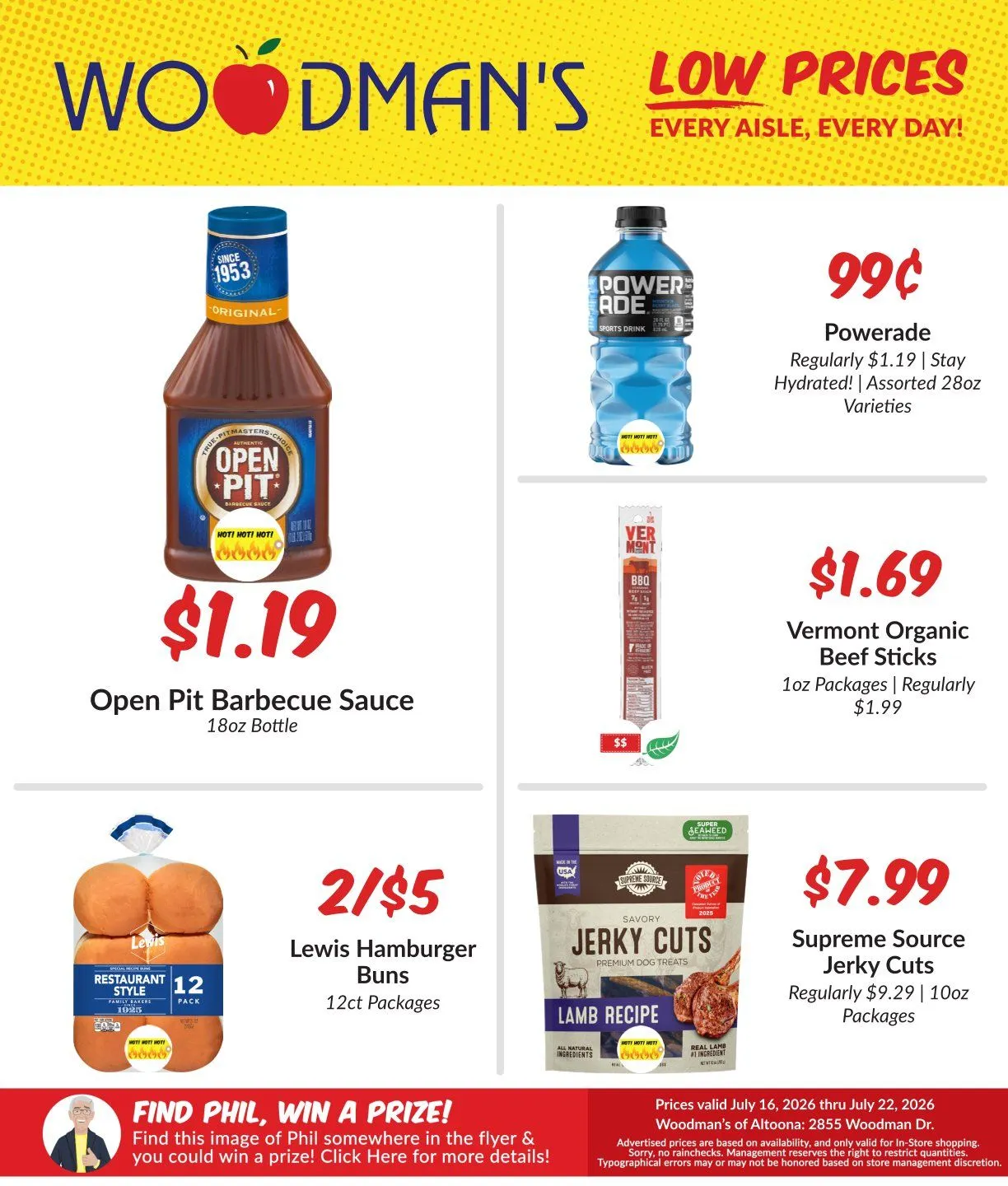 Weekly ad Woodman's Market Sales from July 16 to July 22 2026 - Page