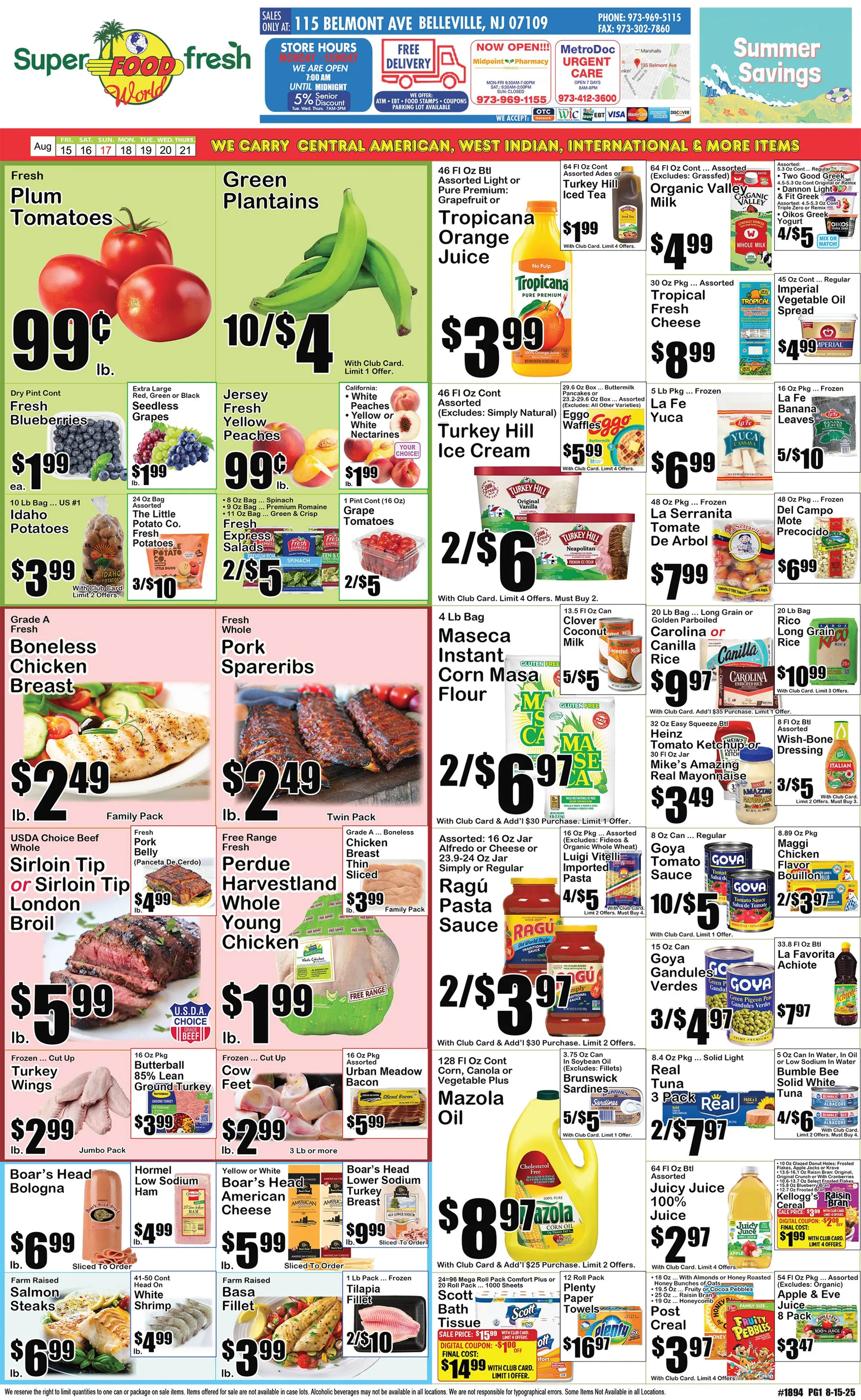 Weekly ad SuperFresh Sales from August 15 to August 21 2025 - Page 