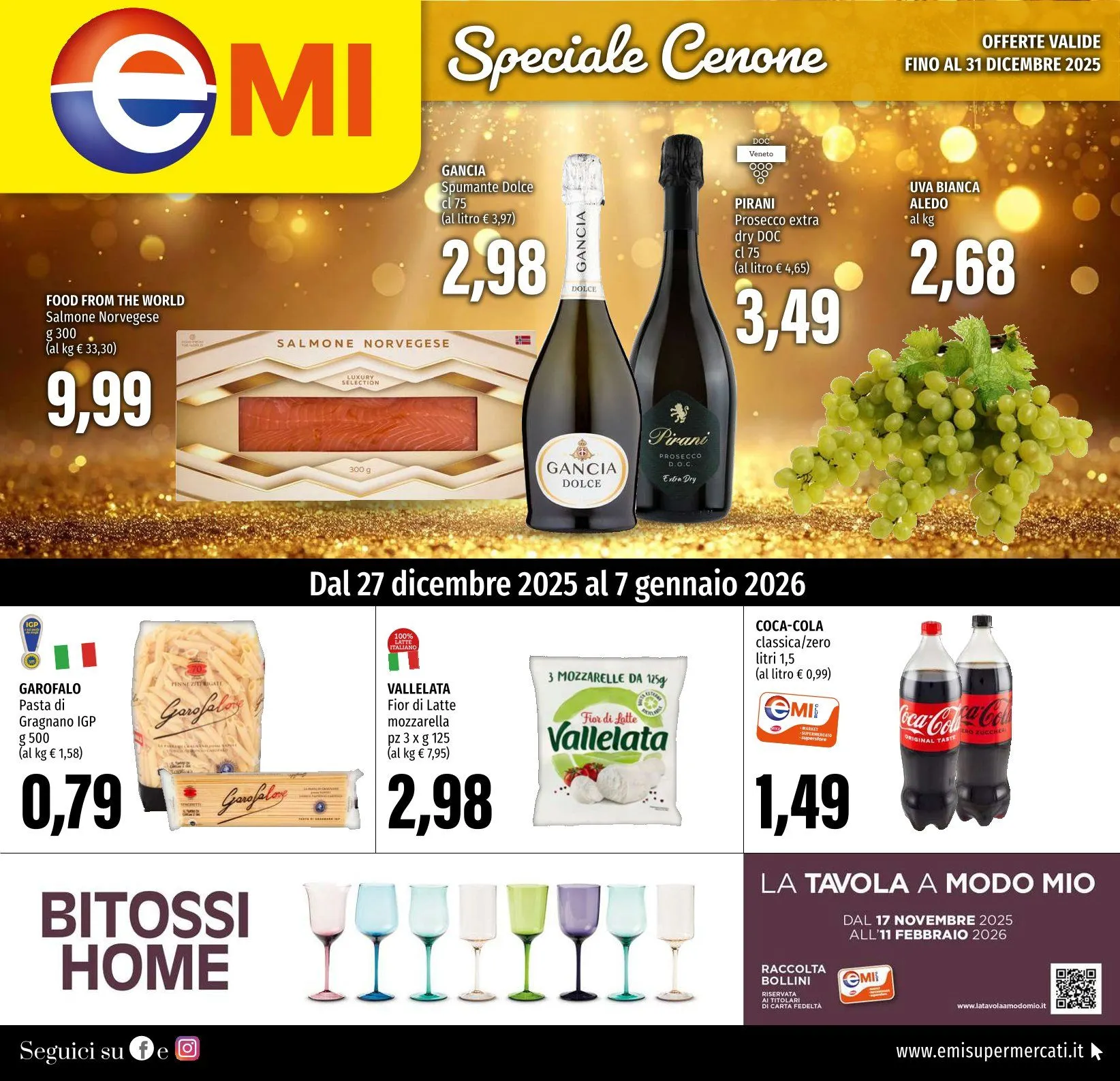 Emi Supermercati Volantino da 26 dicembre a 31 dicembre di 2025 - Pagina del volantino 1