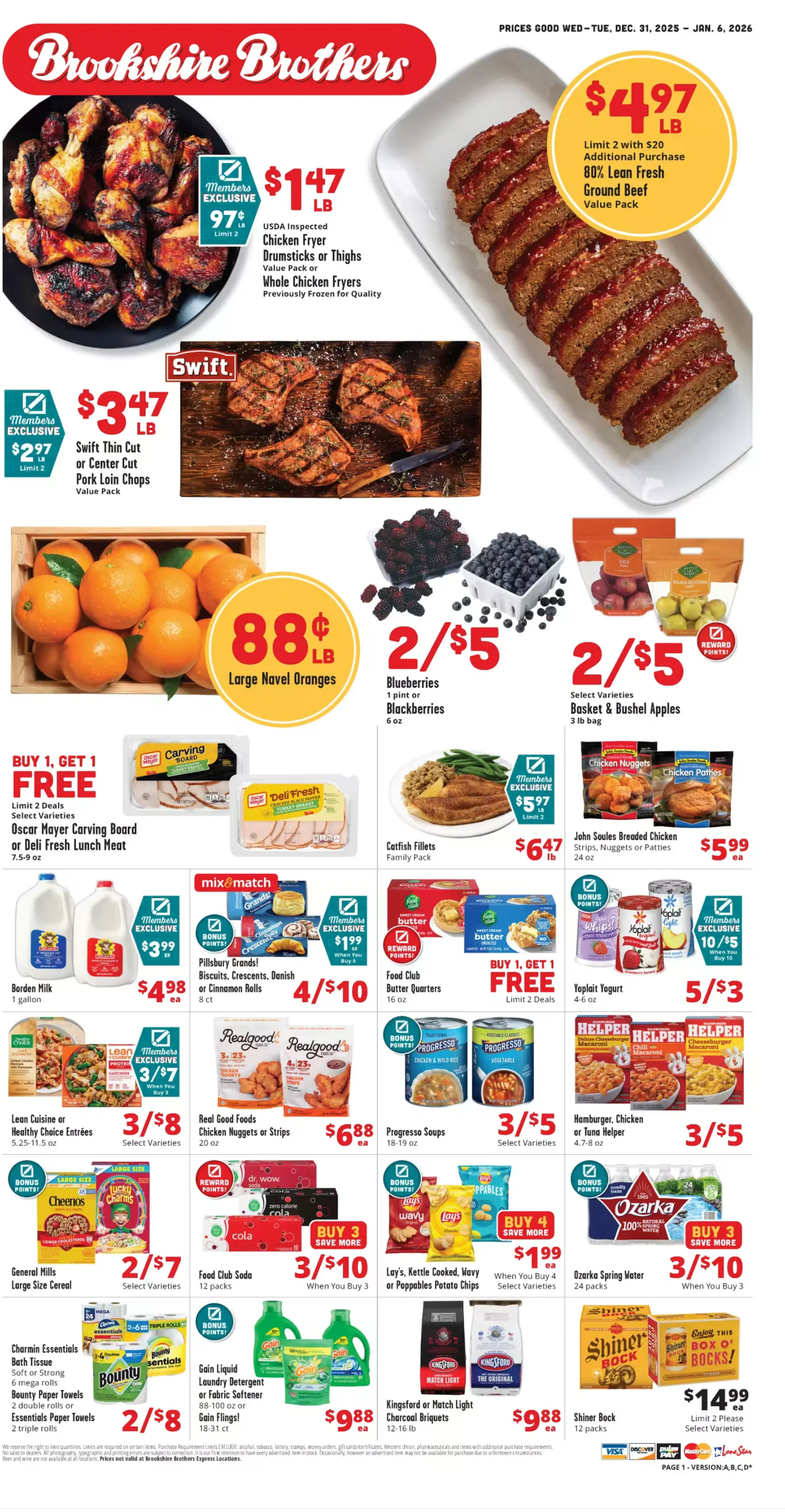 Weekly ad Brookshire Brothers  Sales from December 31 to February 6 2026 - Page 