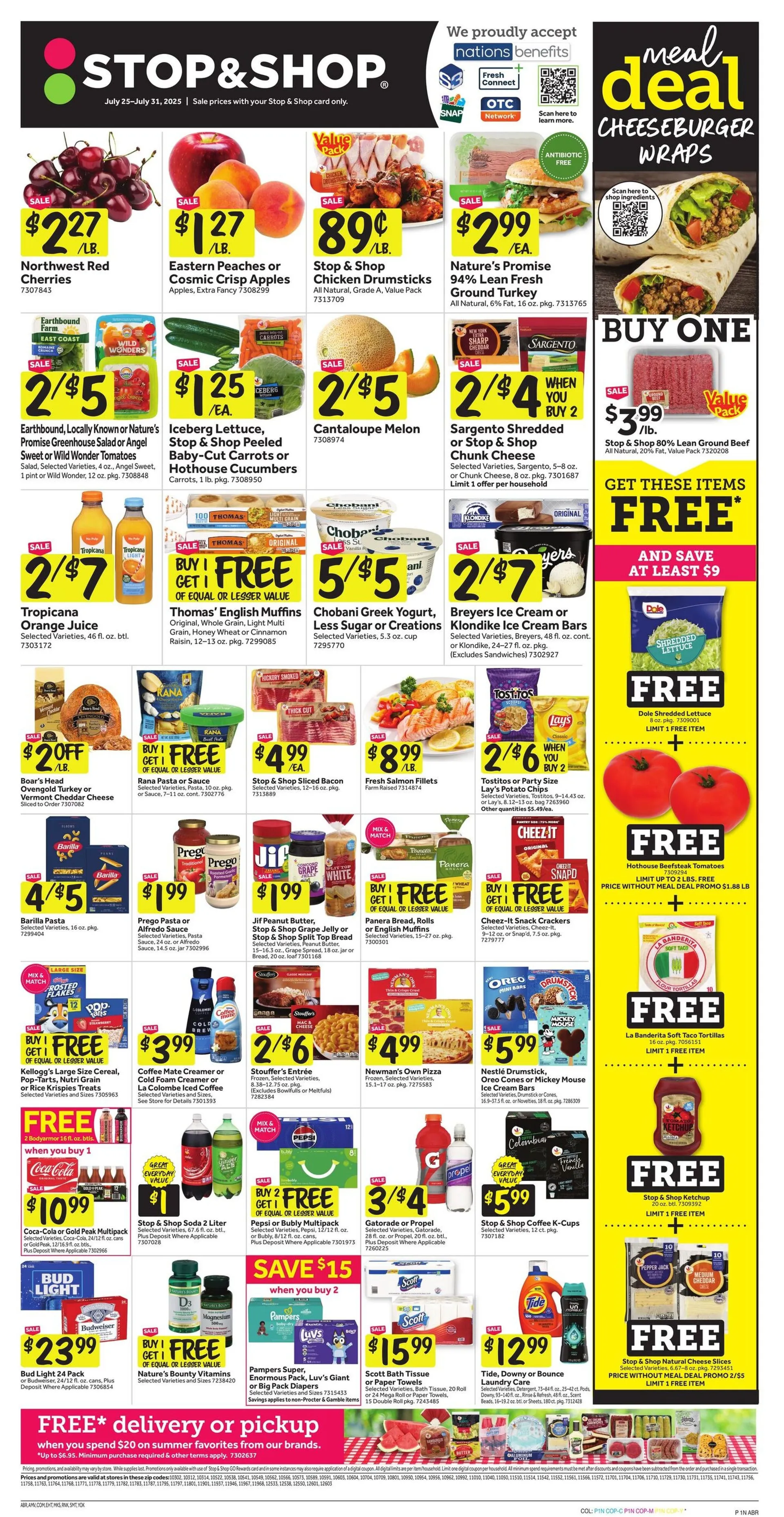 Weekly ad  Stop & Shop Sales from July 25 to July 31 2025 - Page 