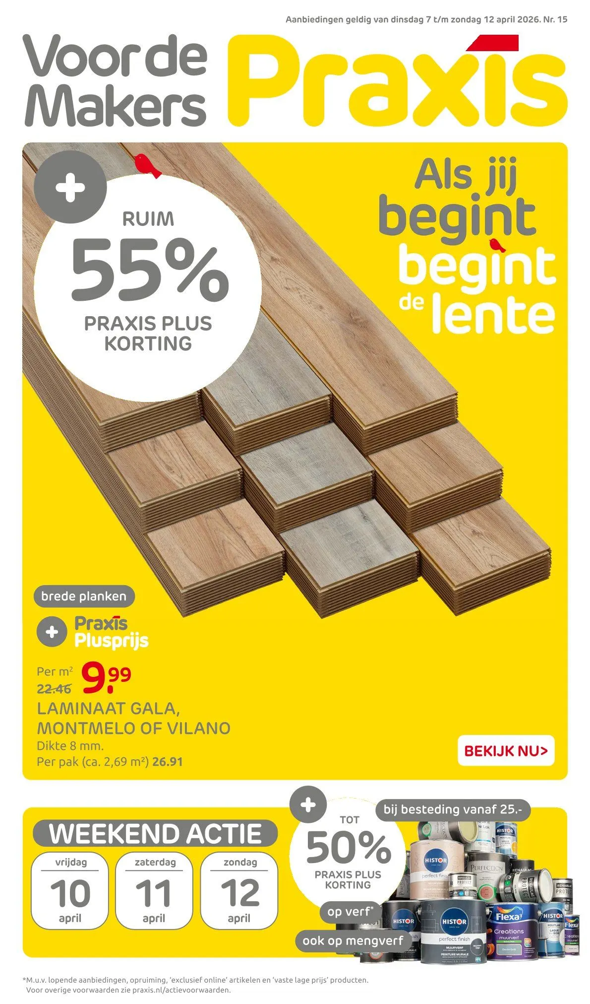  Praxis Folder van 30 maart tot 12 april 2026 - Folder pagina 1