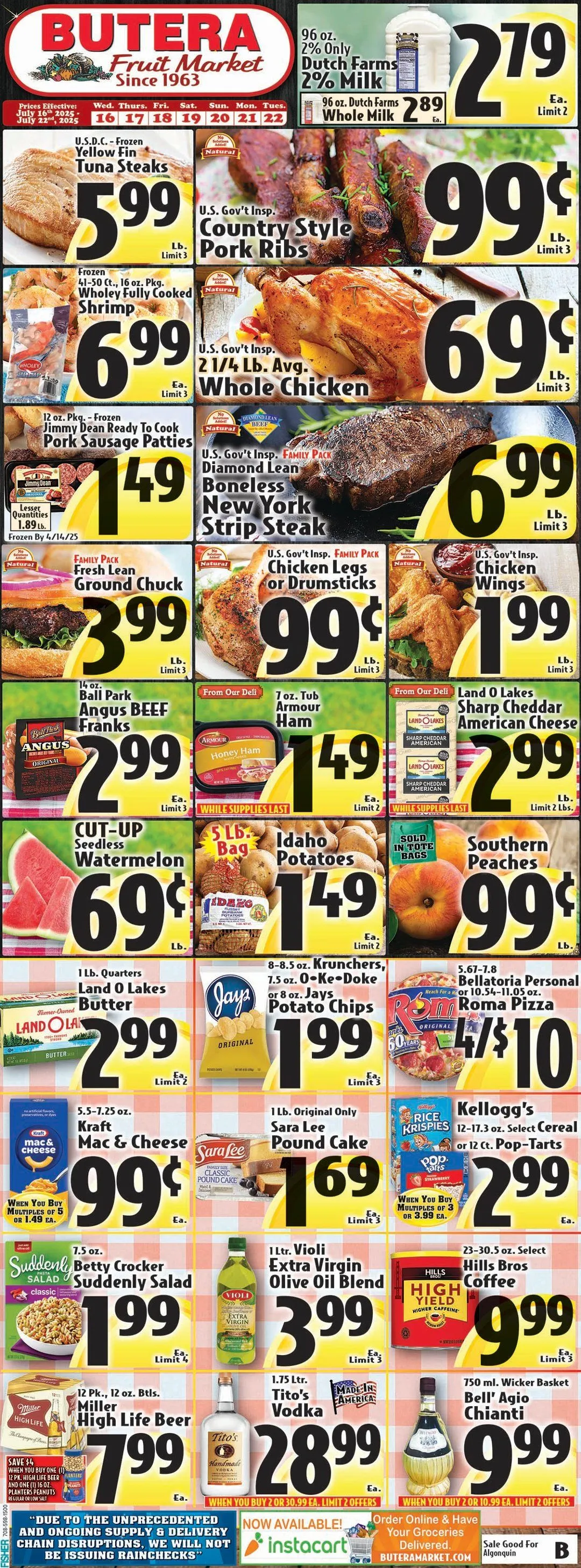 Weekly ad Butera Sales from July 16 to July 22 2025 - Page