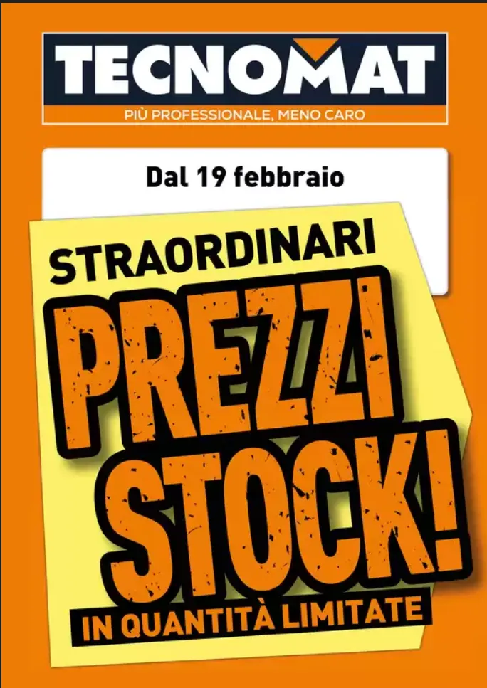 Volantini Tecnomat da 27 febbraio a 10 marzo di 2026 - Pagina del volantino 1