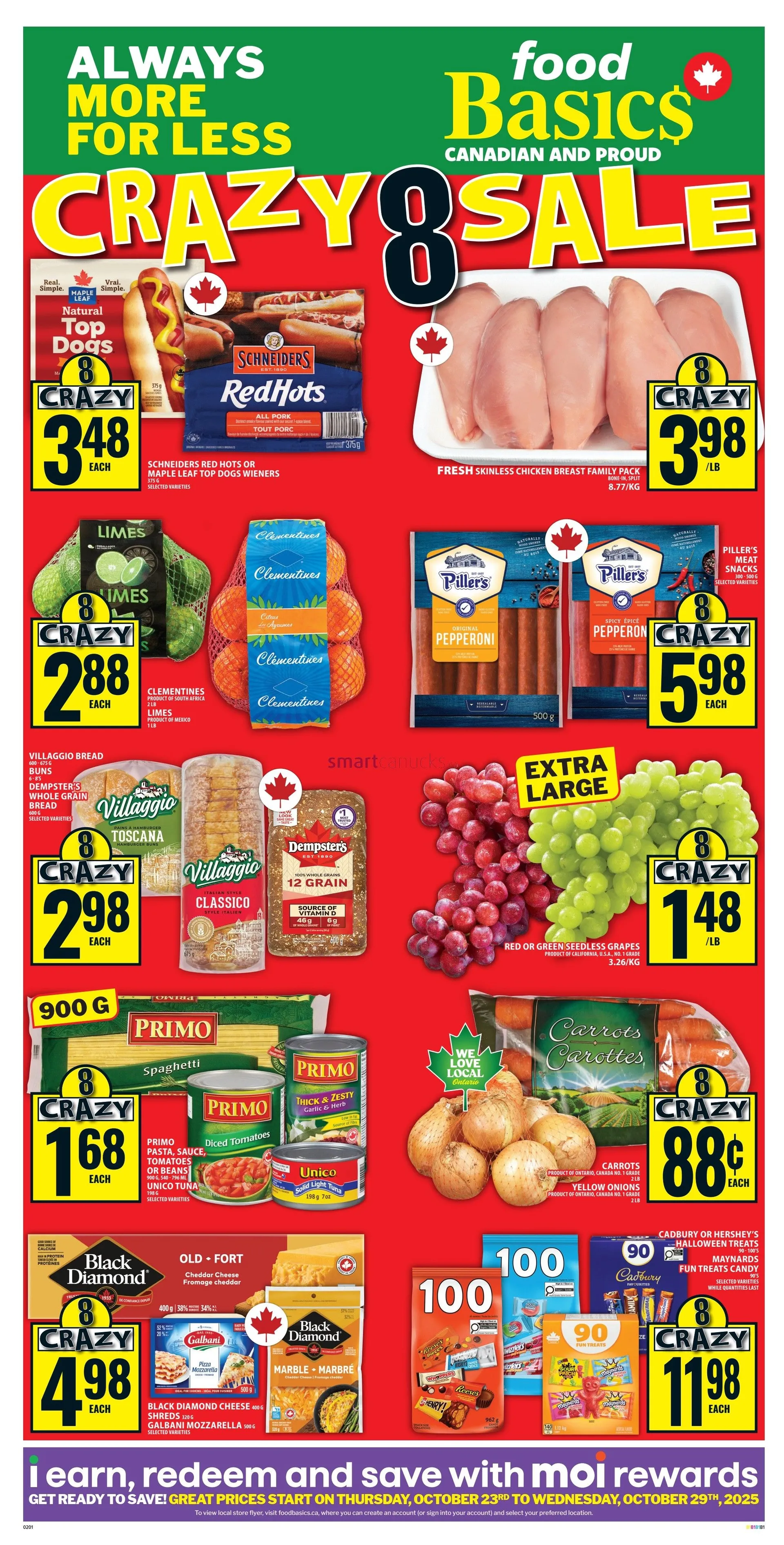 Food Basics Sales - October 23 October 29 2025