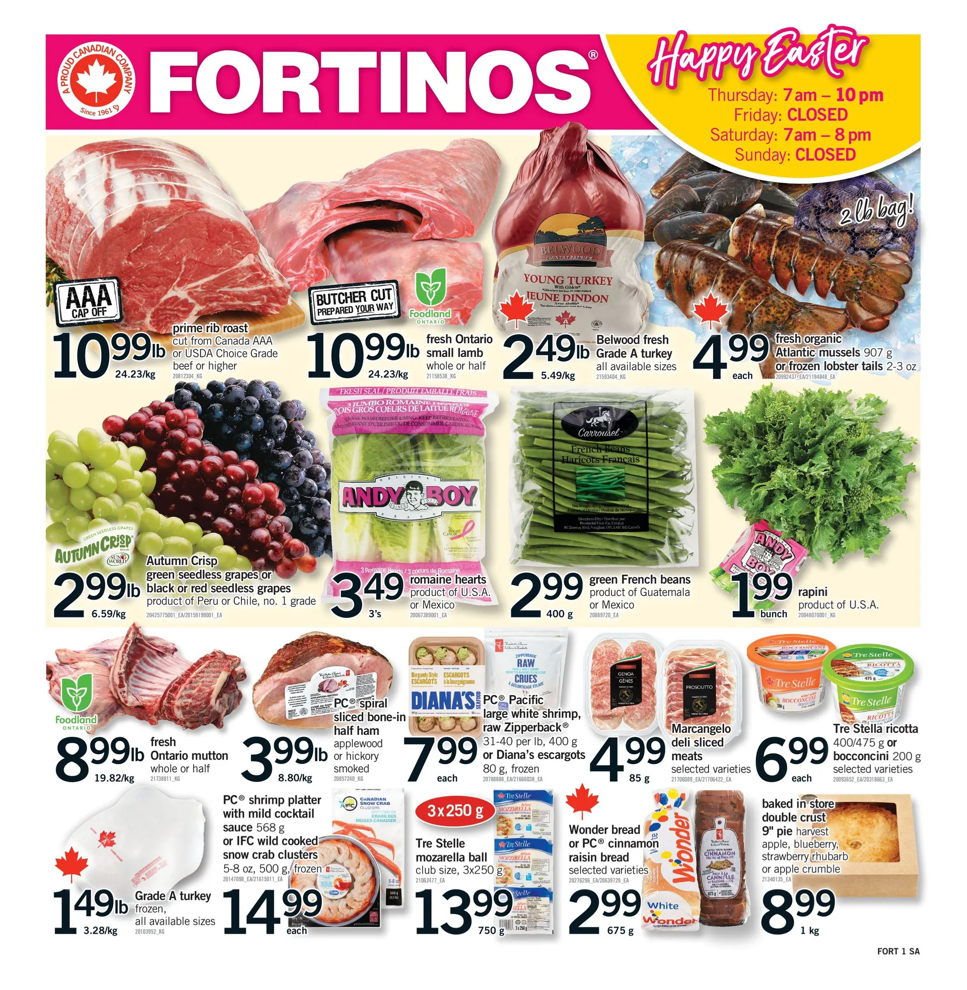 Fortinos weekly ads - April 2 April 5 2026