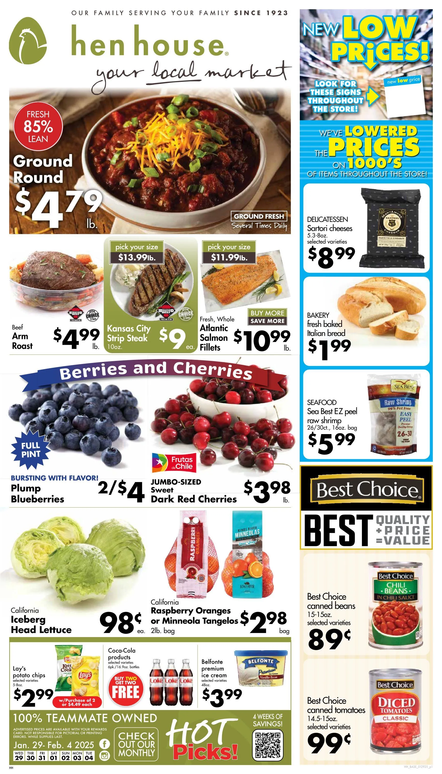 Weekly ad Hen House Deals from January 29 to February 4 2025 - Page 