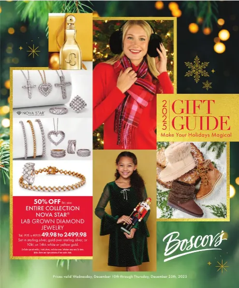Weekly ad Boscov's Sales from December 10 to December 25 2025 - Page 1