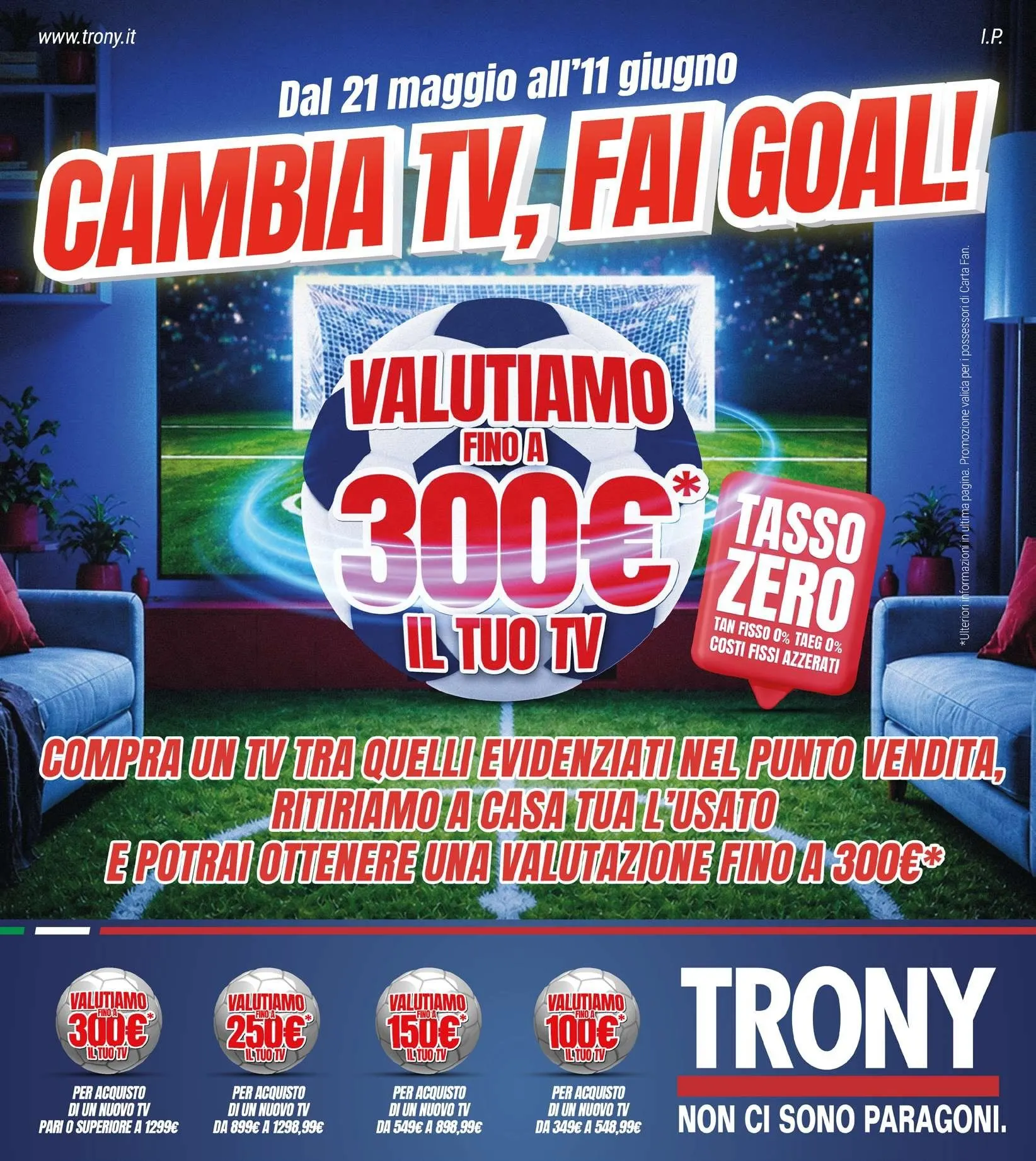 Trony Volantino da 21 maggio a 11 giugno di 2026 - Pagina del volantino 1