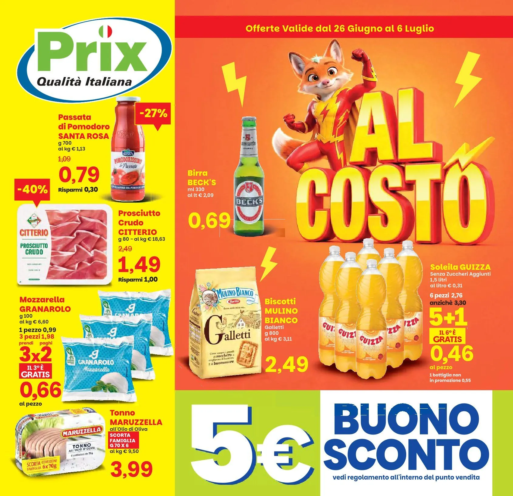 Prix Quality Volantino da 26 giugno a 6 luglio di 2026 - Pagina del volantino