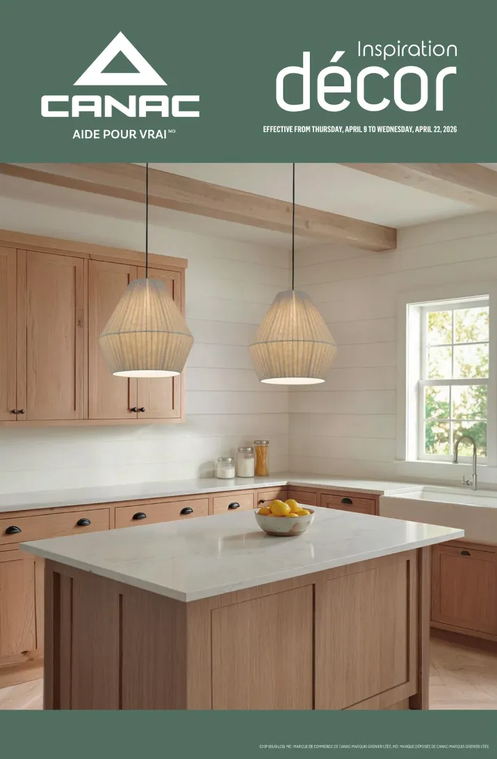 Canac Sales from April 9 to April 22 2026 - flyer page 1