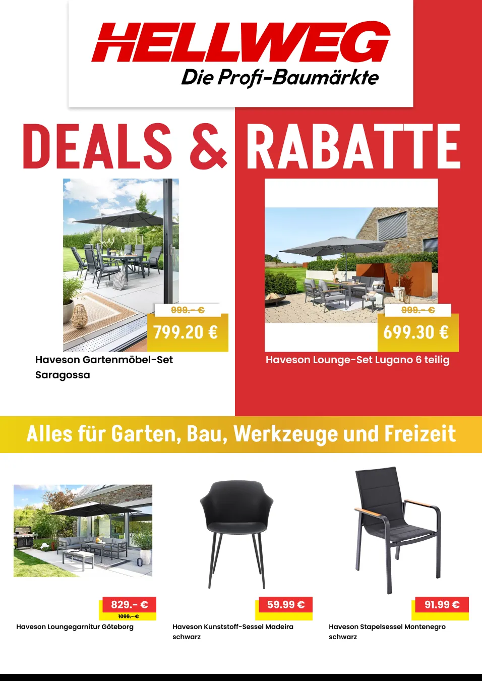 Hellweg Angebote - 30. Juli 13. August 2026