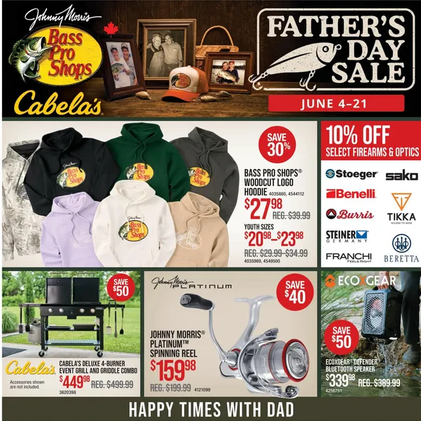 Weekly ad Bass Pro Shops Sales from June 4 to June 21 2026 - Page 