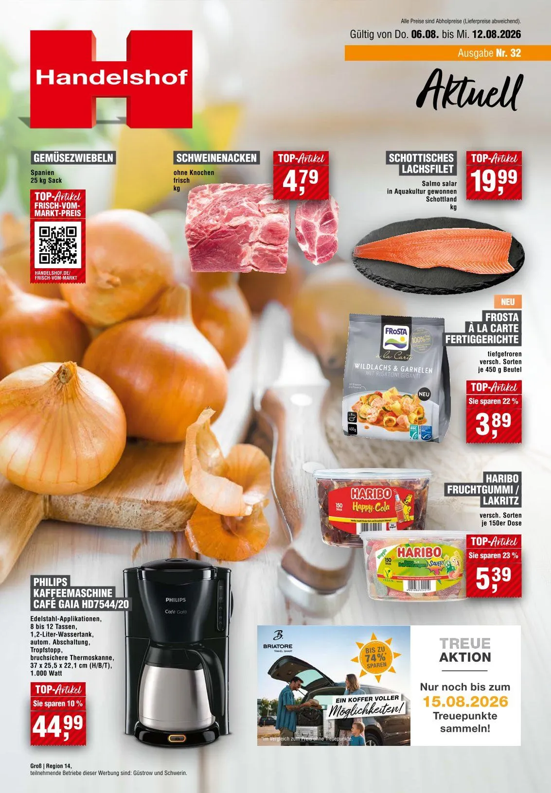 Prospekt Handelshof von 6. August bis 12. August 2026 - Prospekt seite 1