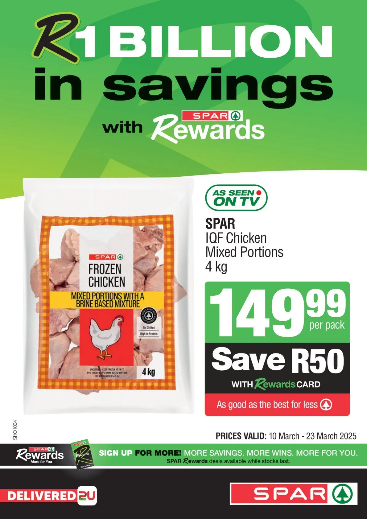 Spar sales from 10 March to 23 March 2025 - Catalogue Page 1