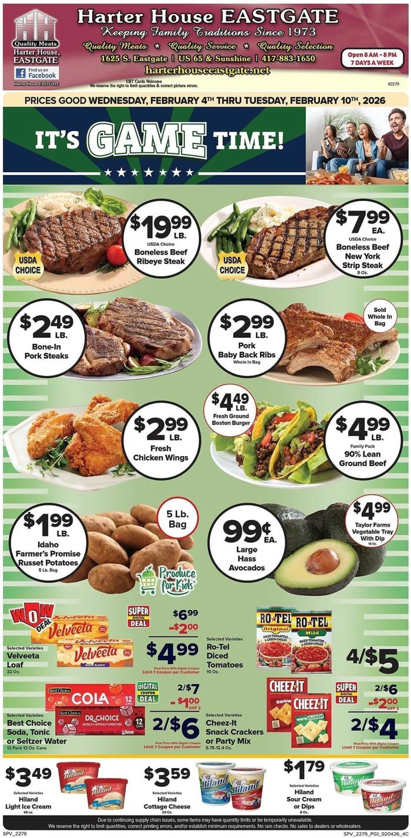 Weekly ad Harter House Sales from February 4 to February 10 2026 - Page 