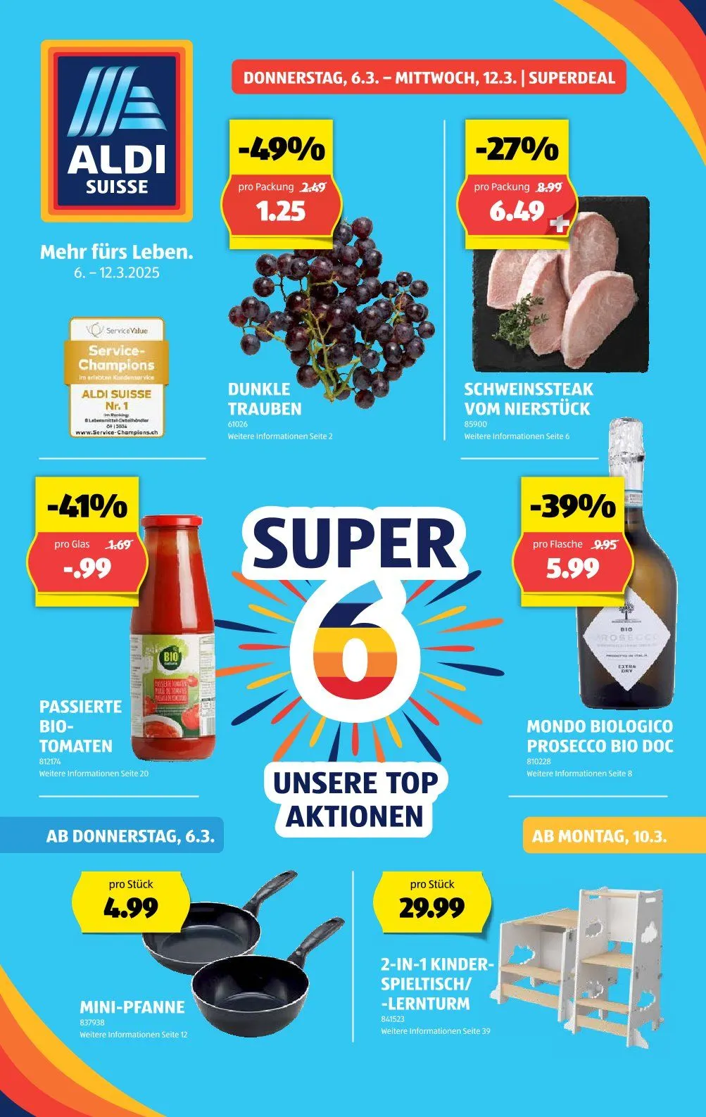 Aldi Prospekt von 6. März bis 12. März 2025 - Prospekt seite  