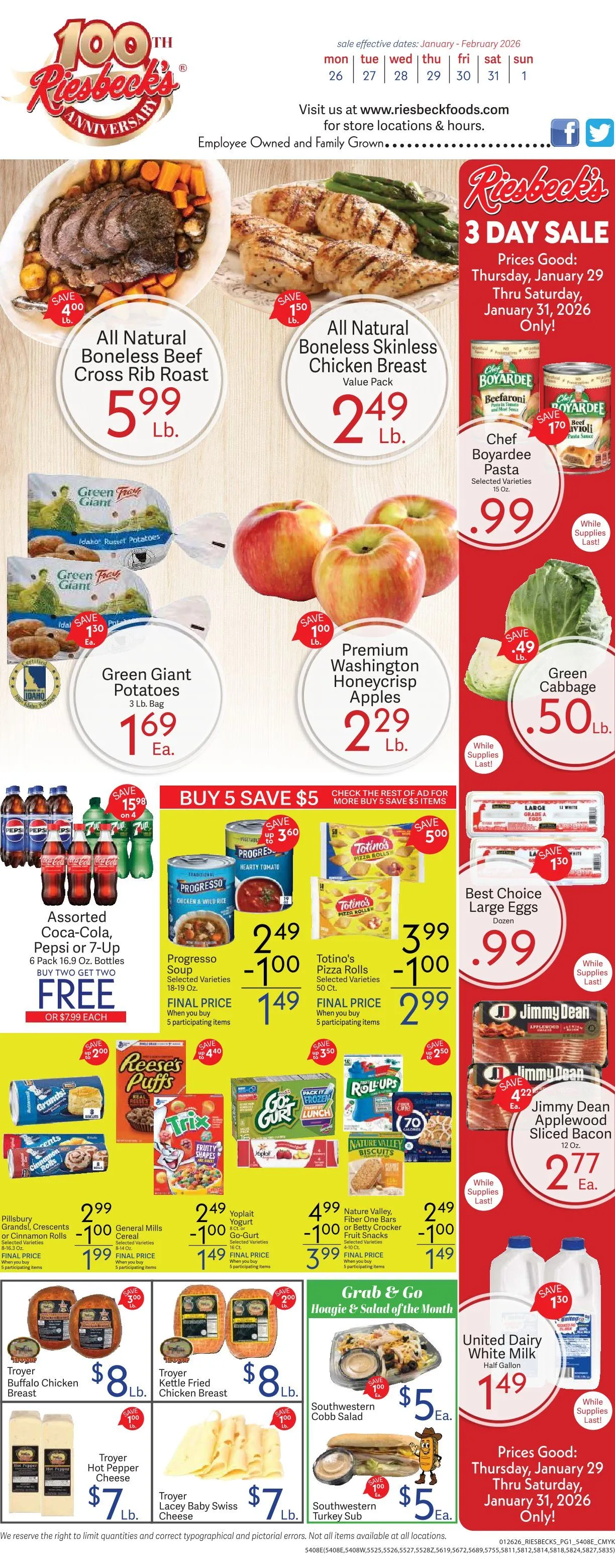 Weekly ad Riesbeck Sales from January 26 to February 1 2026 - Page 