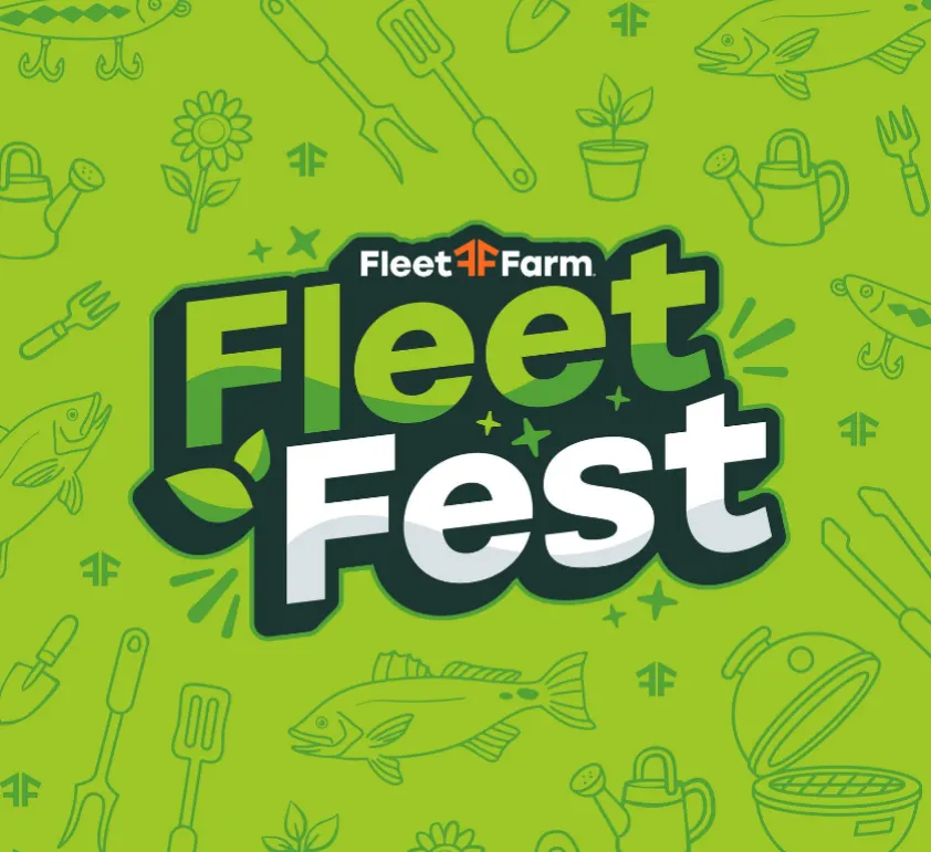 Weekly promotion Fleet Farm Sales spanning from April 6 to April 12 2026 - Page 1 for Catalogue 365