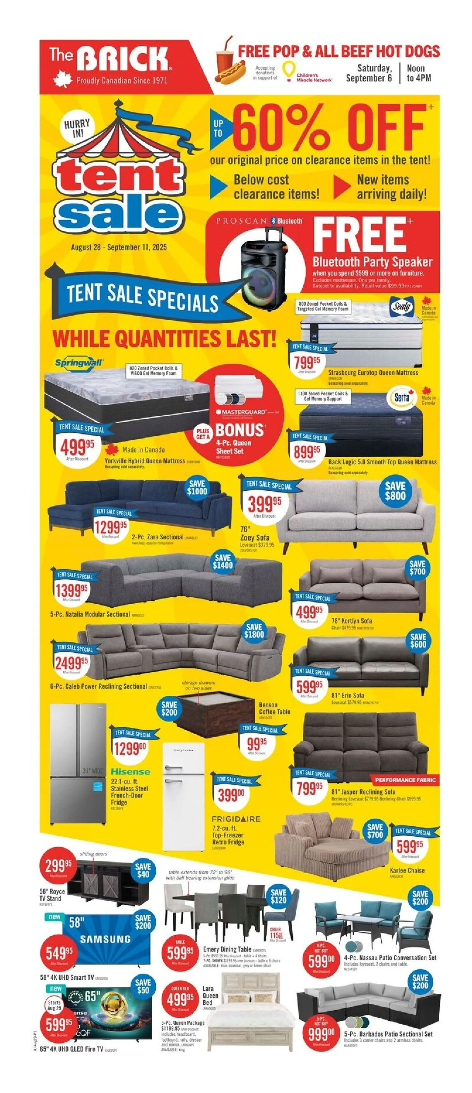 The Brick Sales from September 8 to September 9 2025 - flyer page 1