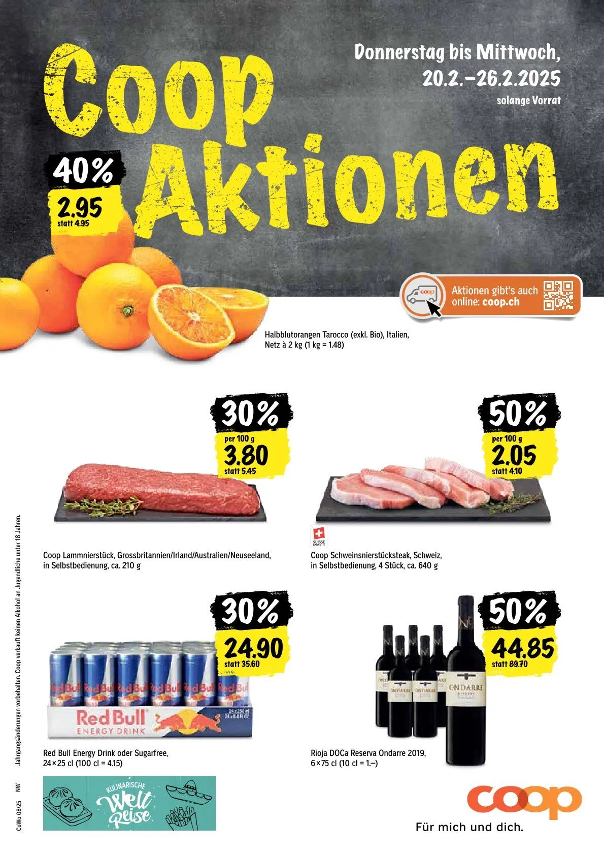 Coop Katalog von 20. Februar bis 26. Februar 2025 - Prospekt seite  