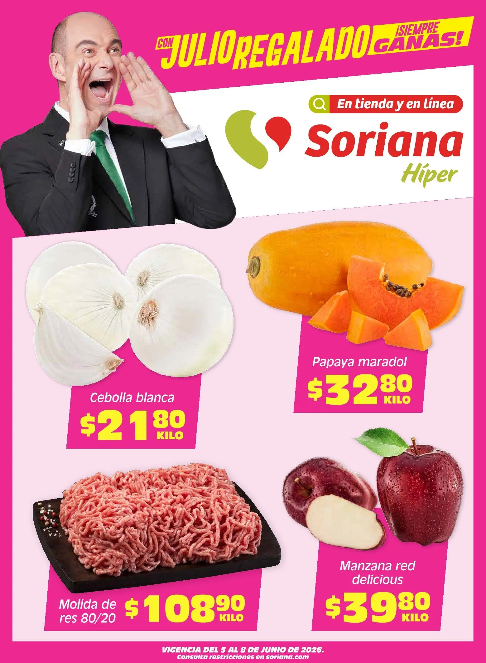 Catálogo de Soriana Ofertas 5 de junio al 11 de junio 2026 - Pagina 