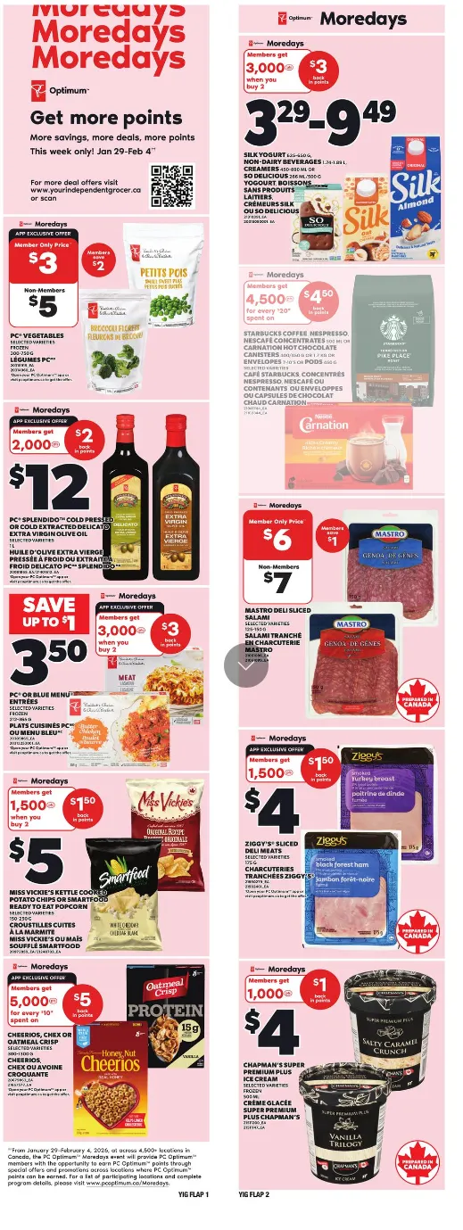 Independent Sales from January 29 to February 4 2026 - flyer page