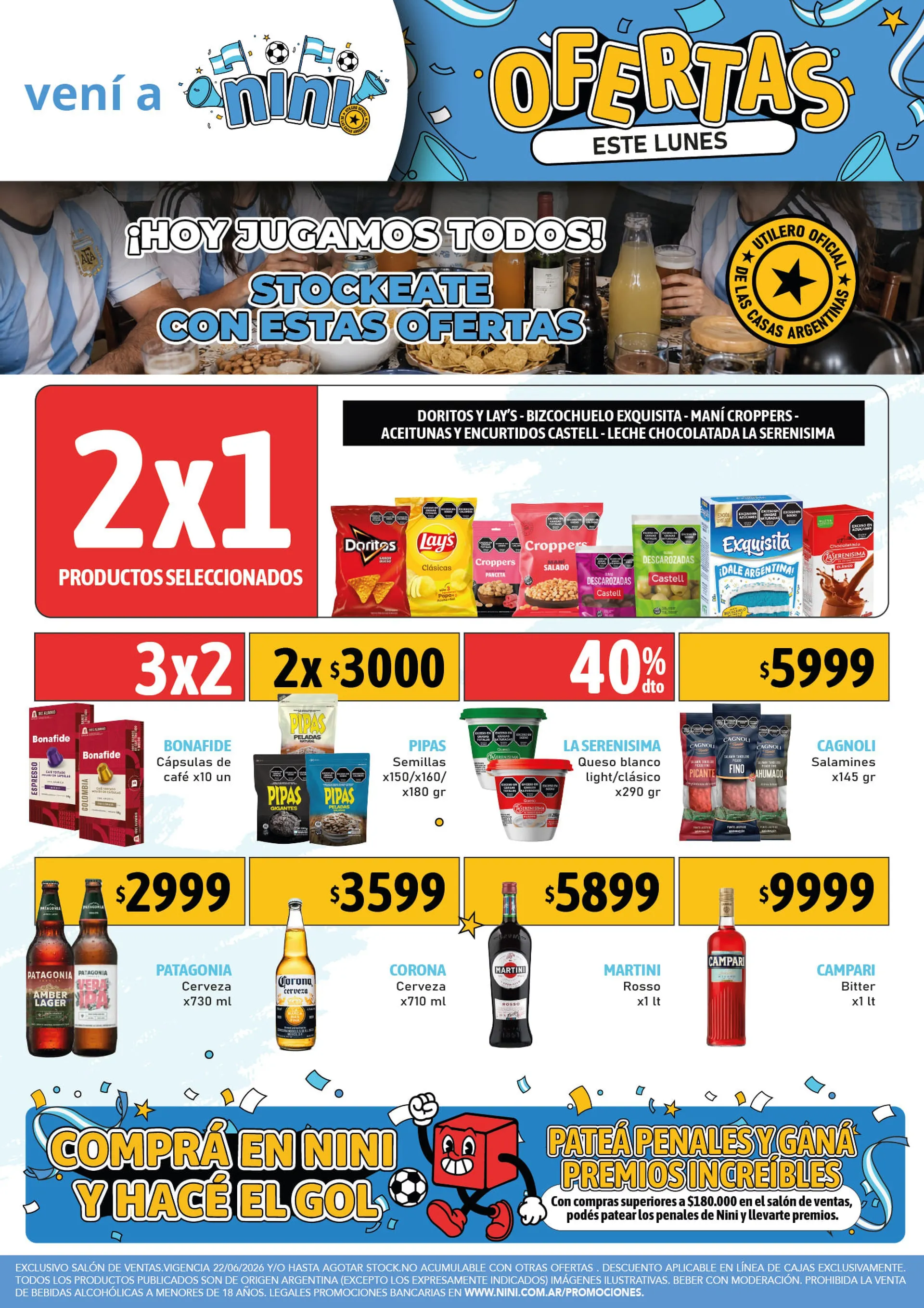 Ofertas de Nini Mayorista Ofertas 22 de junio al 30 de junio 2026 - Página 1 del catálogo