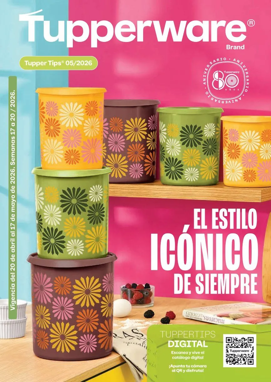 Catálogo de Tupperware Ofertas 17 de abril al 20 de mayo 2026 - Pagina 1