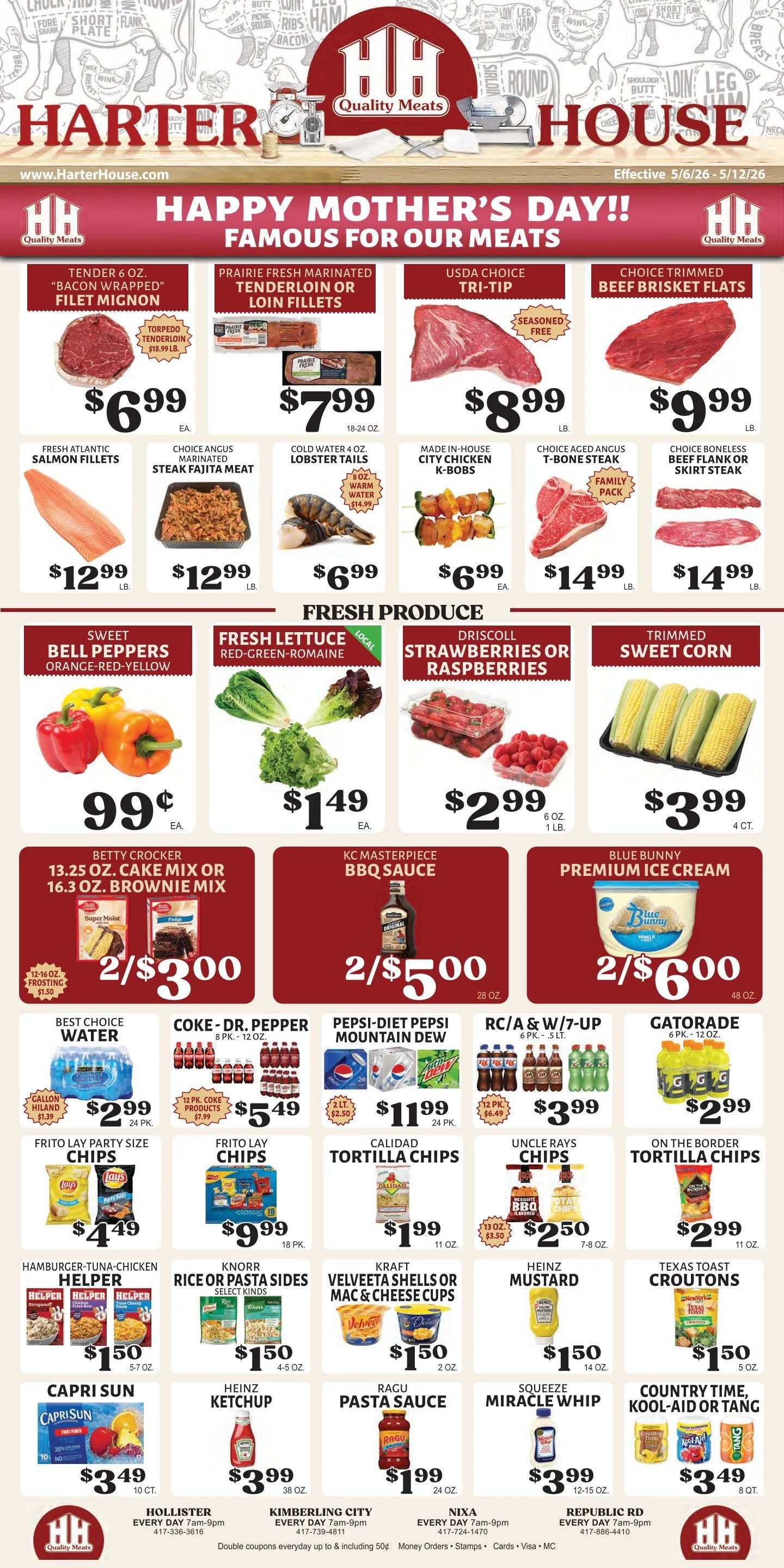 Weekly ad  Harter House Sales from May 6 to May 12 2026 - Page 1