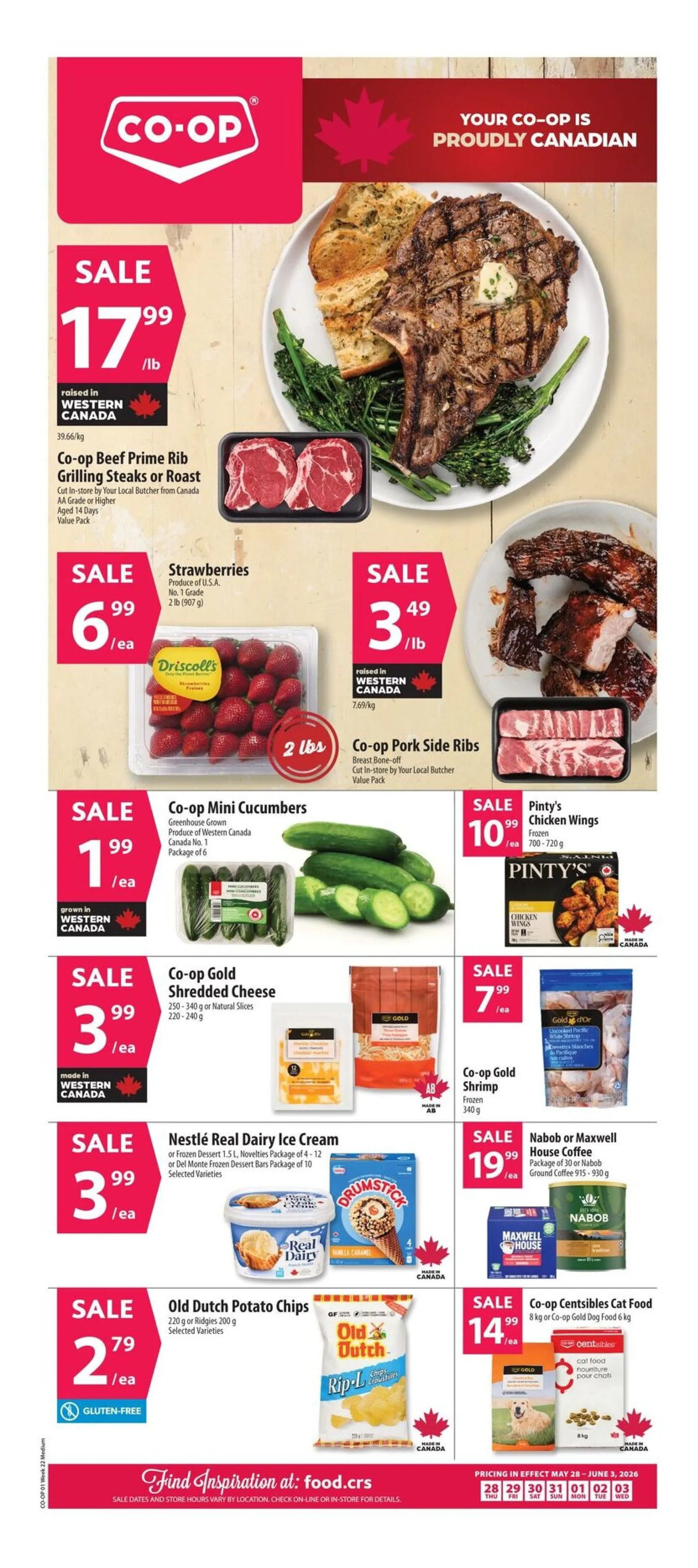 Co-op Food Sales from May 28 to May 30 2026 - flyer page 1