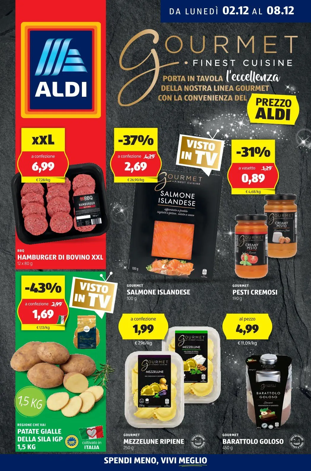 ALDI Brochures Offres da 2 dicembre a 8 dicembre di 2024 - Pagina del volantino 1