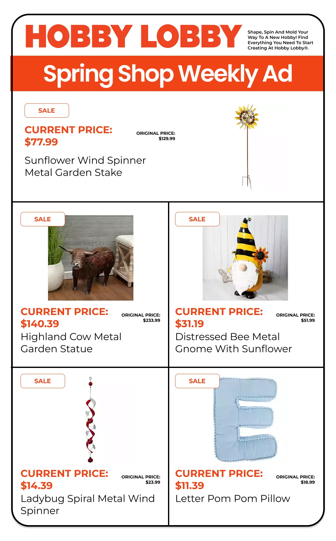 Weekly ad  Hobby Lobby Sales from April 30 to May 14 2026 - Page 