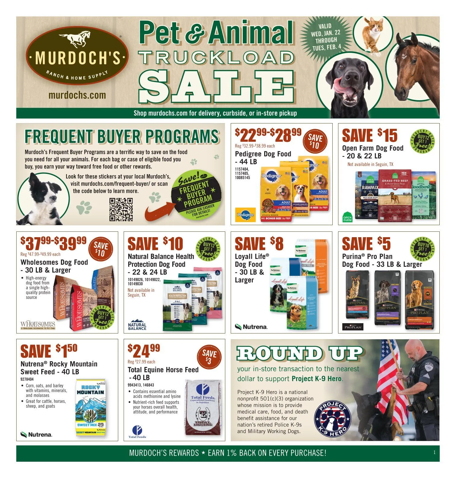 Weekly ad Murdoch’s Deals from January 22 to February 4 2025 - Page 