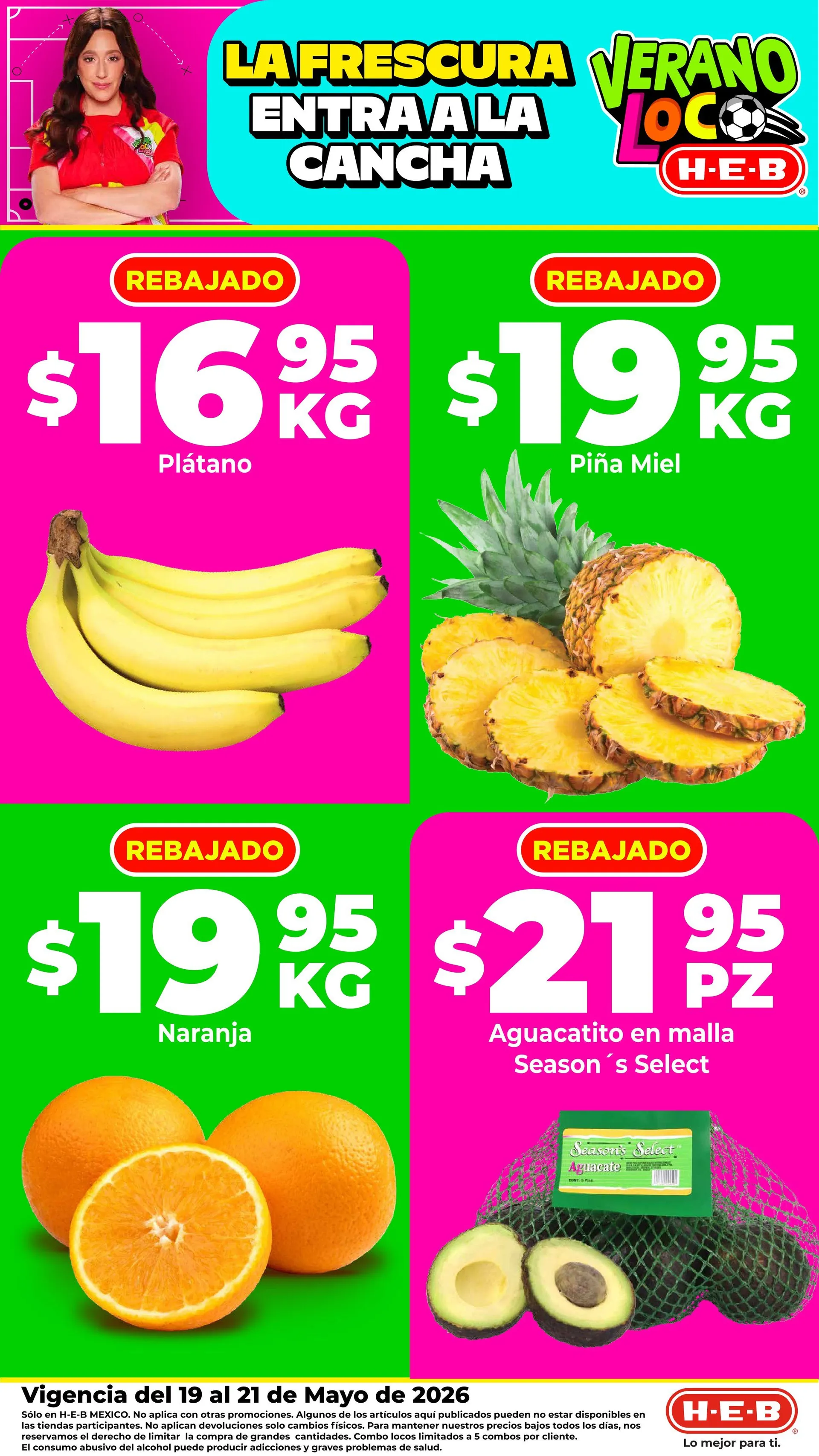 Catálogo de Ofertas H-E-B 19 de mayo al 21 de mayo 2026 - Pagina 1