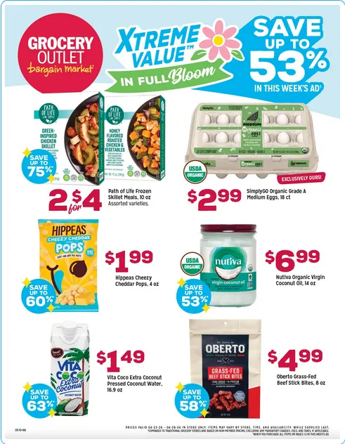 Weekly ad Grocery Outlet Sales from April 22 to April 28 2026 - Page 