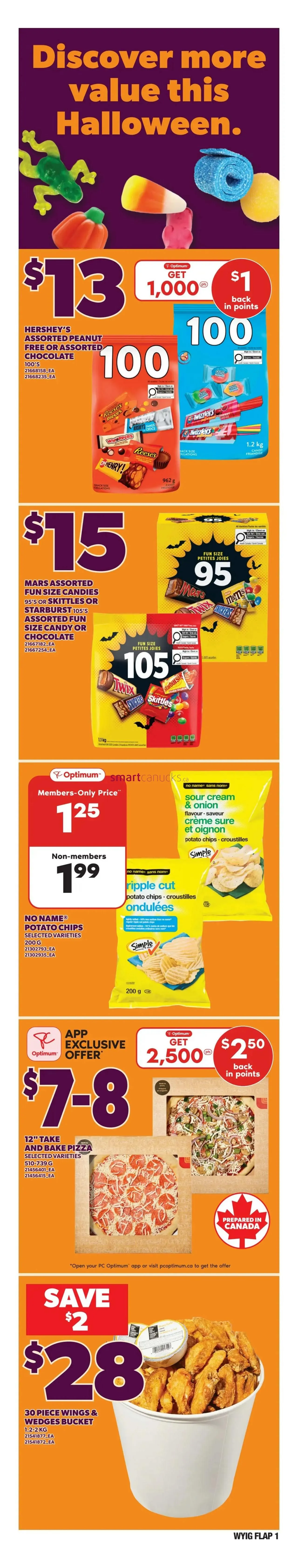 Loblaws Sales from October 23 to October 29 2025 - flyer page 1