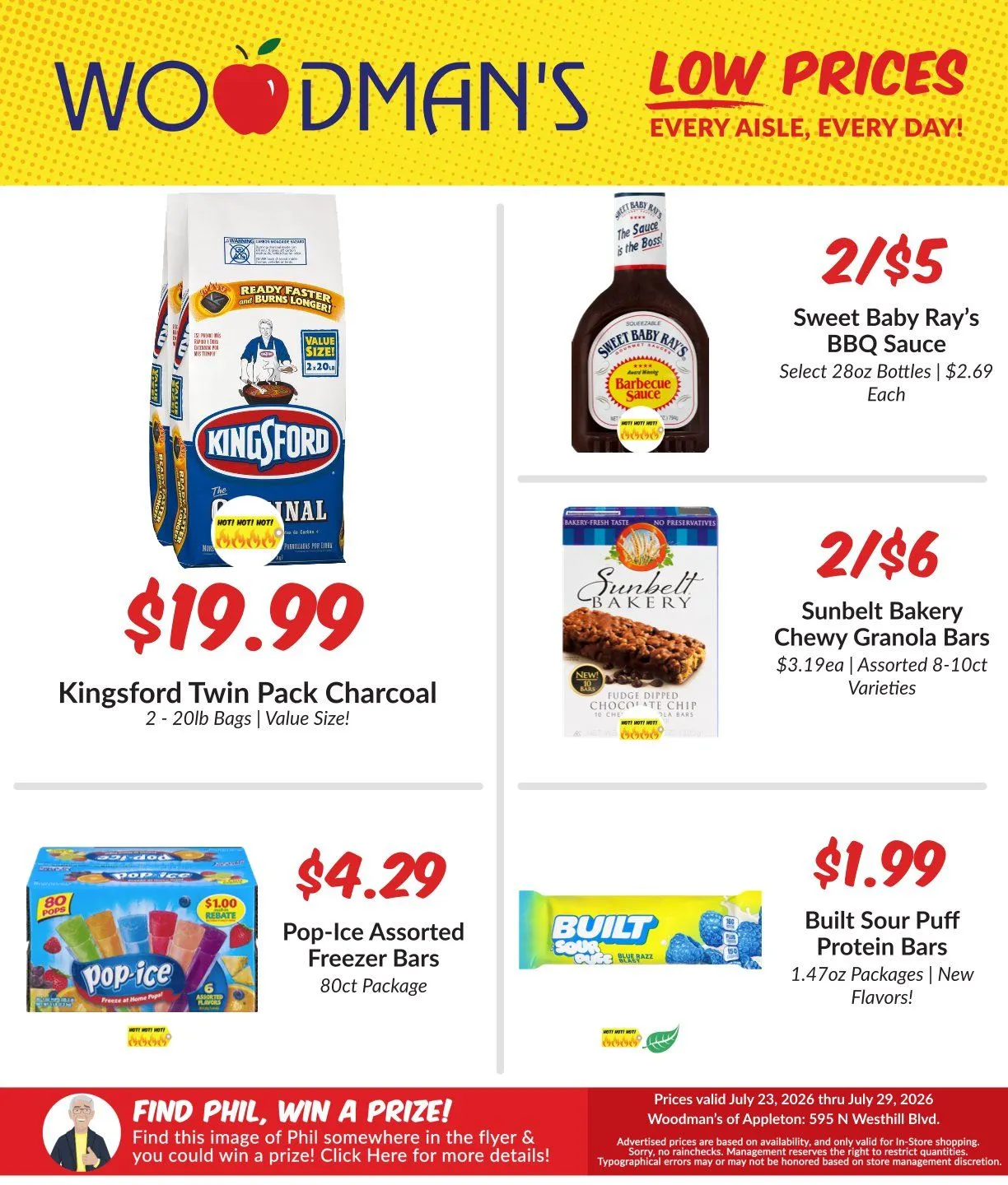 Weekly ad Woodman's Market Sales from July 22 to July 29 2026 - Page